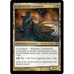 MtG Journey Into Nyx Uncommon Foil Underworld Coinsmith #157
