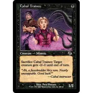 MtG Judgment Common Foil Cabal Trainee #63