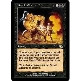 MtG Judgment Rare Death Wish #64