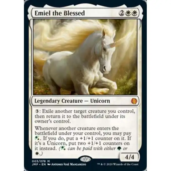 MtG Jumpstart Mythic Rare Emiel the Blessed #3