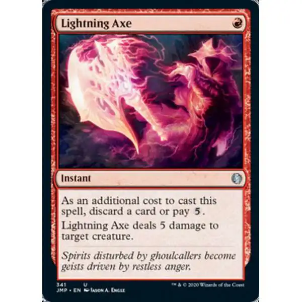 MtG Jumpstart Uncommon Lightning Axe #341