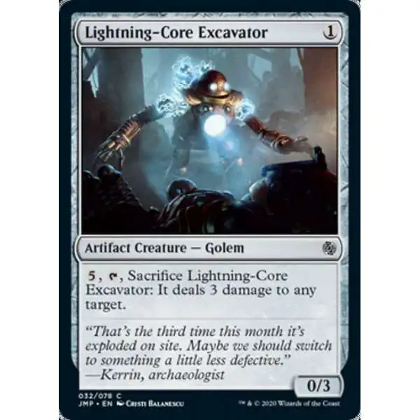 MtG Jumpstart Common Lightning-Core Excavator #32