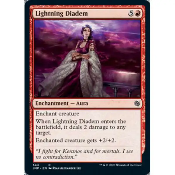 MtG Jumpstart Common Lightning Diadem #343