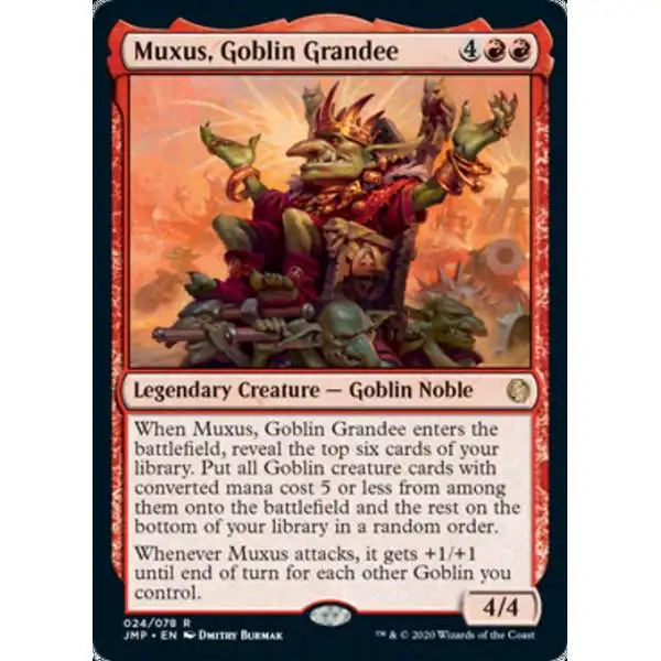 MtG Jumpstart Rare Muxus, Goblin Grandee #24