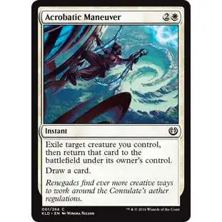 MtG Trading Card Game Kaladesh Common Foil Acrobatic Maneuver #1