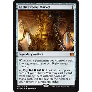 MtG Trading Card Game Kaladesh Mythic Rare Aetherworks Marvel #193