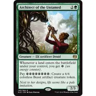 MtG Trading Card Game Kaladesh Rare Architect of the Untamed #143