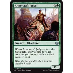MtG Trading Card Game Kaladesh Uncommon Armorcraft Judge #144