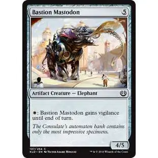 MtG Trading Card Game Kaladesh Common Bastion Mastodon #197