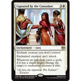 MtG Trading Card Game Kaladesh Rare Foil Captured by the Consulate #8
