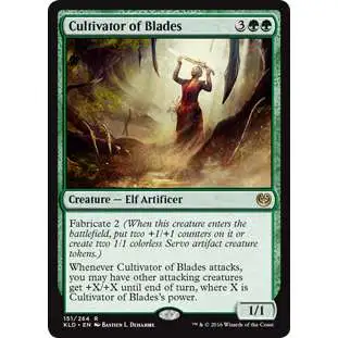 MtG Trading Card Game Kaladesh Rare Cultivator of Blades #151