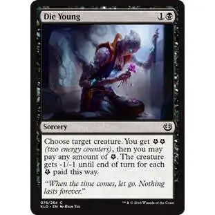 MtG Trading Card Game Kaladesh Common Die Young #76