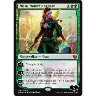 MtG Trading Card Game Kaladesh Mythic Rare FOIL Nissa, Nature's Artisan #270