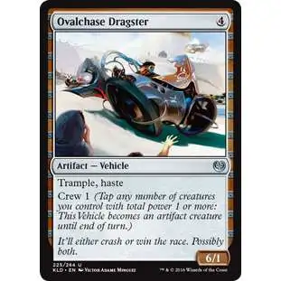 MtG Trading Card Game Kaladesh Uncommon Ovalchase Dragster #225