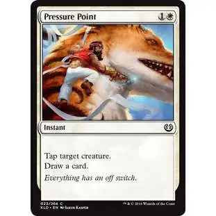 MtG Trading Card Game Kaladesh Common Foil Pressure Point #23
