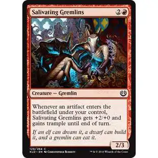MtG Trading Card Game Kaladesh Common Salivating Gremlins #129