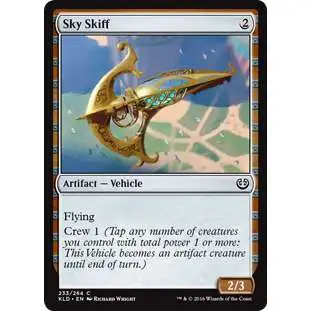 MtG Trading Card Game Kaladesh Common Foil Sky Skiff #233