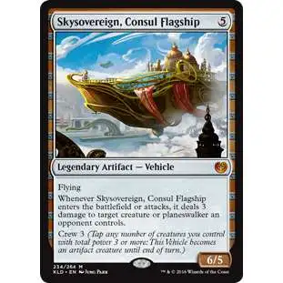 MtG Trading Card Game Kaladesh Mythic Rare Skysovereign, Consul Flagship #234