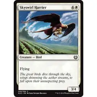 MtG Trading Card Game Kaladesh Common Foil Skyswirl Harrier #28