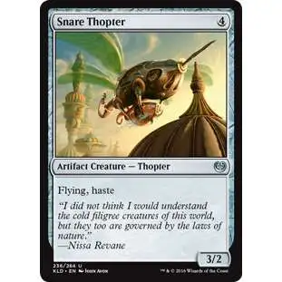 MtG Trading Card Game Kaladesh Uncommon Foil Snare Thopter #236