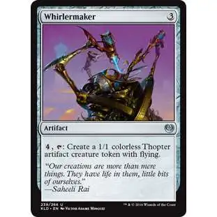 MtG Trading Card Game Kaladesh Uncommon Foil Whirlermaker #239