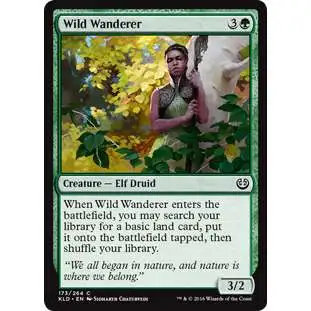 MtG Trading Card Game Kaladesh Common Foil Wild Wanderer #173