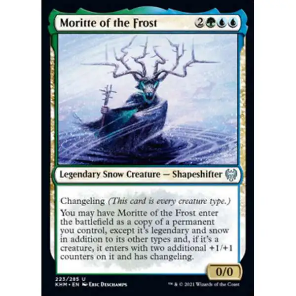 MtG Trading Card Game Kaldheim Uncommon Moritte of the Frost #223