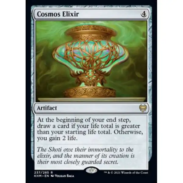 MtG Trading Card Game Kaldheim Rare Cosmos Elixir #237