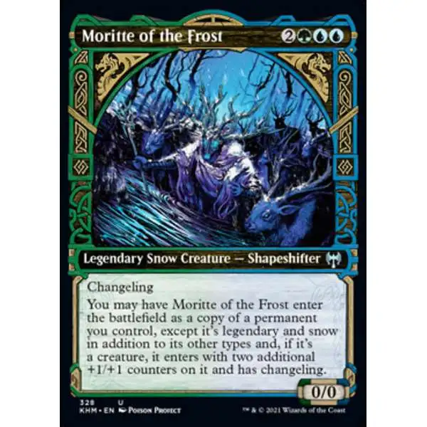 MtG Trading Card Game Kaldheim Uncommon Moritte of the Frost #328 [Showcase]