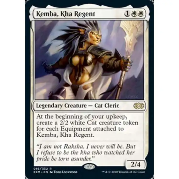 MtG Double Masters Rare Foil Kemba, Kha Regent #19