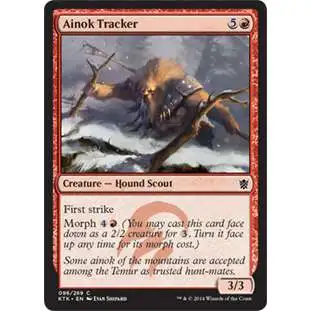 MtG Khans of Tarkir Common Foil Ainok Tracker #96