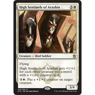 MtG Khans of Tarkir Rare Foil High Sentinels of Arashin #13
