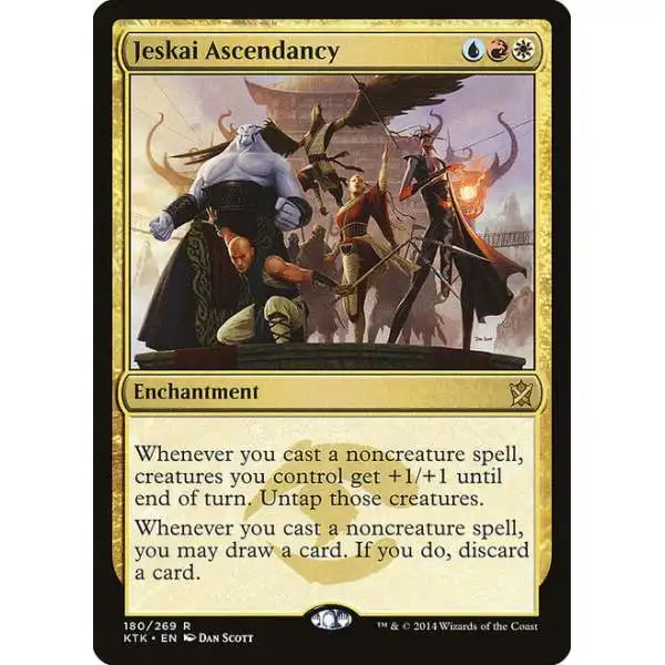 MtG Khans of Tarkir Rare Jeskai Ascendancy #180 [Japanese FOIL]