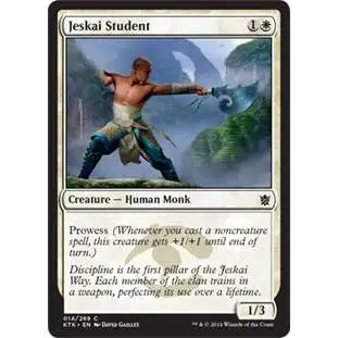 MtG Khans of Tarkir Common Jeskai Student #14