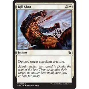 MtG Khans of Tarkir Common Kill Shot #15