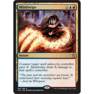 MtG Khans of Tarkir Rare Foil Mindswipe #189