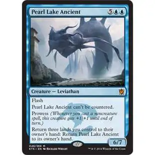 MtG Khans of Tarkir Mythic Rare Foil Pearl Lake Ancient #49