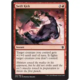 MtG Khans of Tarkir Common Foil Swift Kick #122