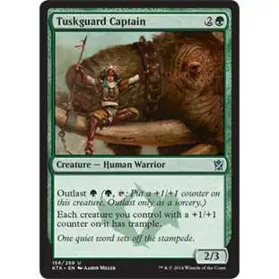 MtG Khans of Tarkir Uncommon Foil Tuskguard Captain #156