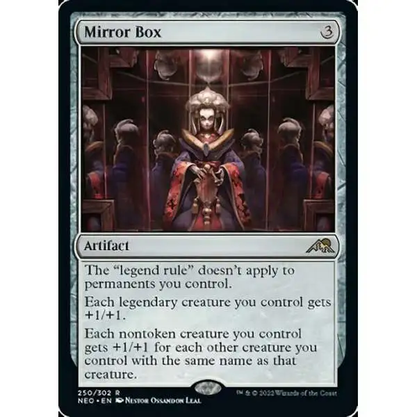 MtG Trading Card Game Kamigawa Neon Dynasty Rare Mirror Box #250