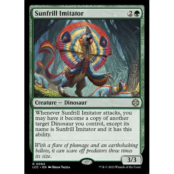 MtG The Lost Caverns of Ixalan Commander Rare Sunfrill Imitator #94