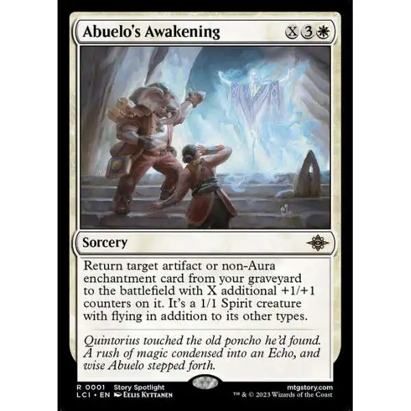 MtG The Lost Caverns of Ixalan Rare Abuelo's Awakening #1