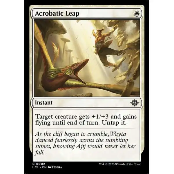 MtG The Lost Caverns of Ixalan Common Acrobatic Leap #2