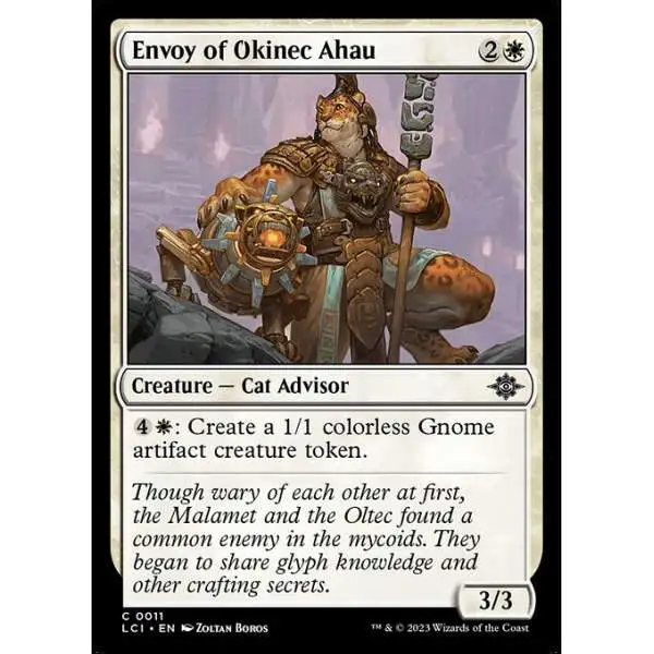MtG The Lost Caverns of Ixalan Common Envoy of Okinec Ahau #11