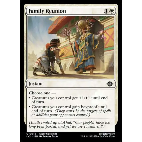 MtG The Lost Caverns of Ixalan Common Foil Family Reunion #13