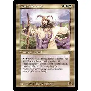 Magic The Gathering Legends Single Card Rare Angus Mackenzie - ToyWiz