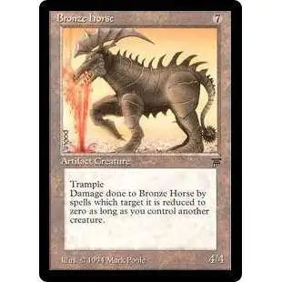 MtG Legends Rare Bronze Horse