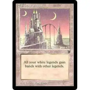 MtG Legends Uncommon Cathedral of Serra [Moderately Played]