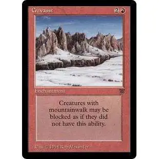 MtG Legends Uncommon Crevasse