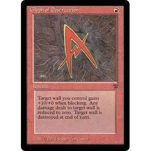 MtG Legends Common Glyph of Destruction